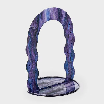 Moody Acrylic Wavy Mirror Jewelry Organizer - Wild Fable™ | Target