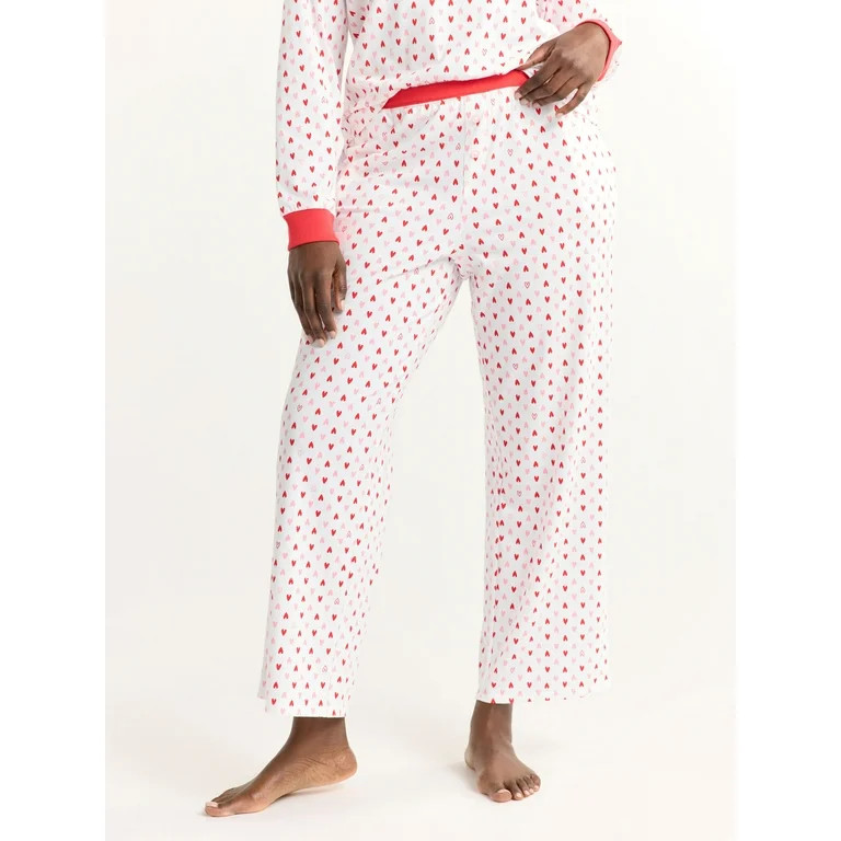 Joyspun Women's and Women’s Plus Jersey Knit Sleep Pants, Sizes S to 3X | Walmart (US)