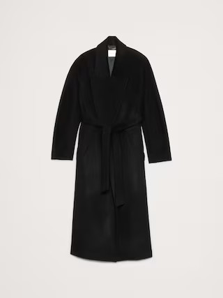 Italian Wool-Cashmere Wrap Coat | Banana Republic (US)