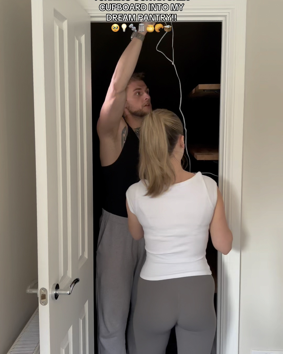 The lighting for our pantry!!💡🧺🫙 

Home decor
Home project
Amazon home
DIY project 
Home improvements 
Budget home decor

#LTKhome #LTKuk