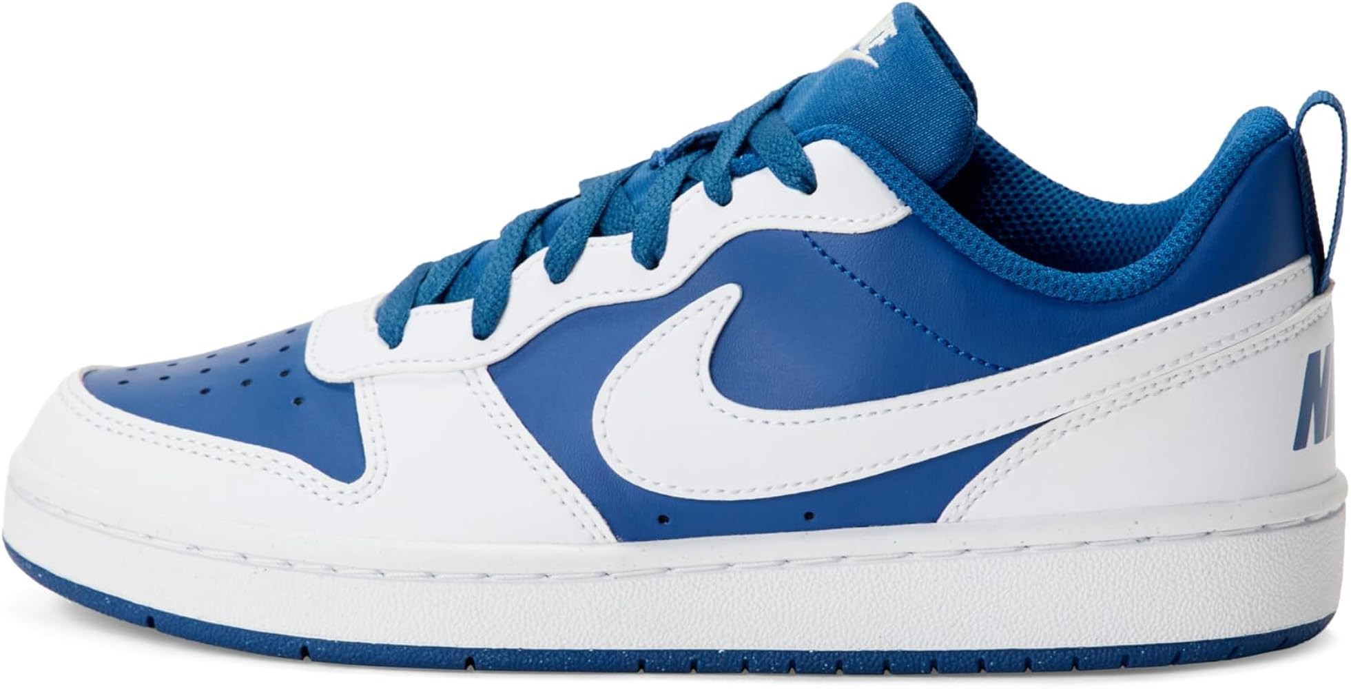 Amazon.com | Nike Baby/Toddler Court Borough Low Recraft Lifestyle Shoes, Game Royal/Black-White,... | Amazon (US)