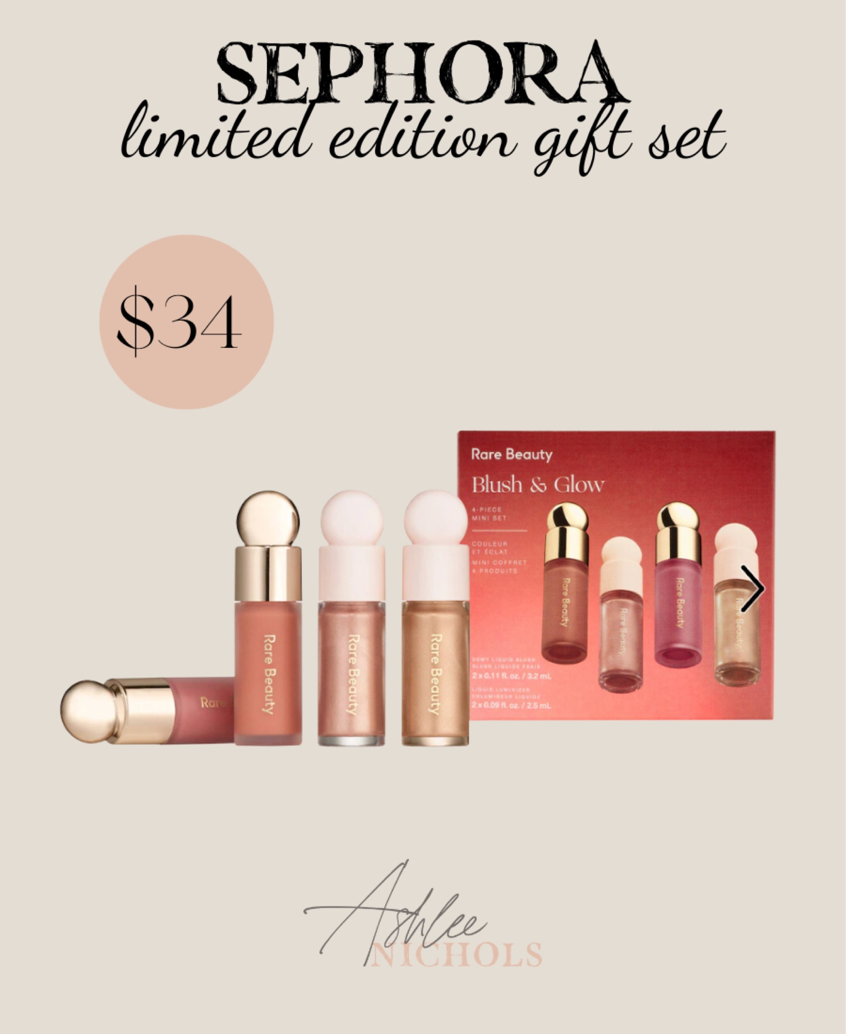 Mini Blush & Glow 4-Piece Set curated on LTK