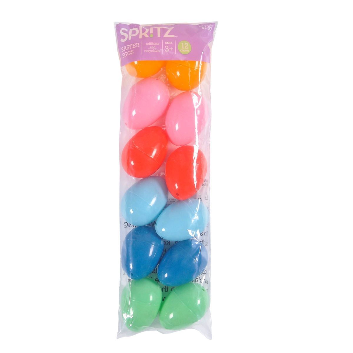 12ct Easter Plastic Eggs Mixed Colors - Spritz™ | Target