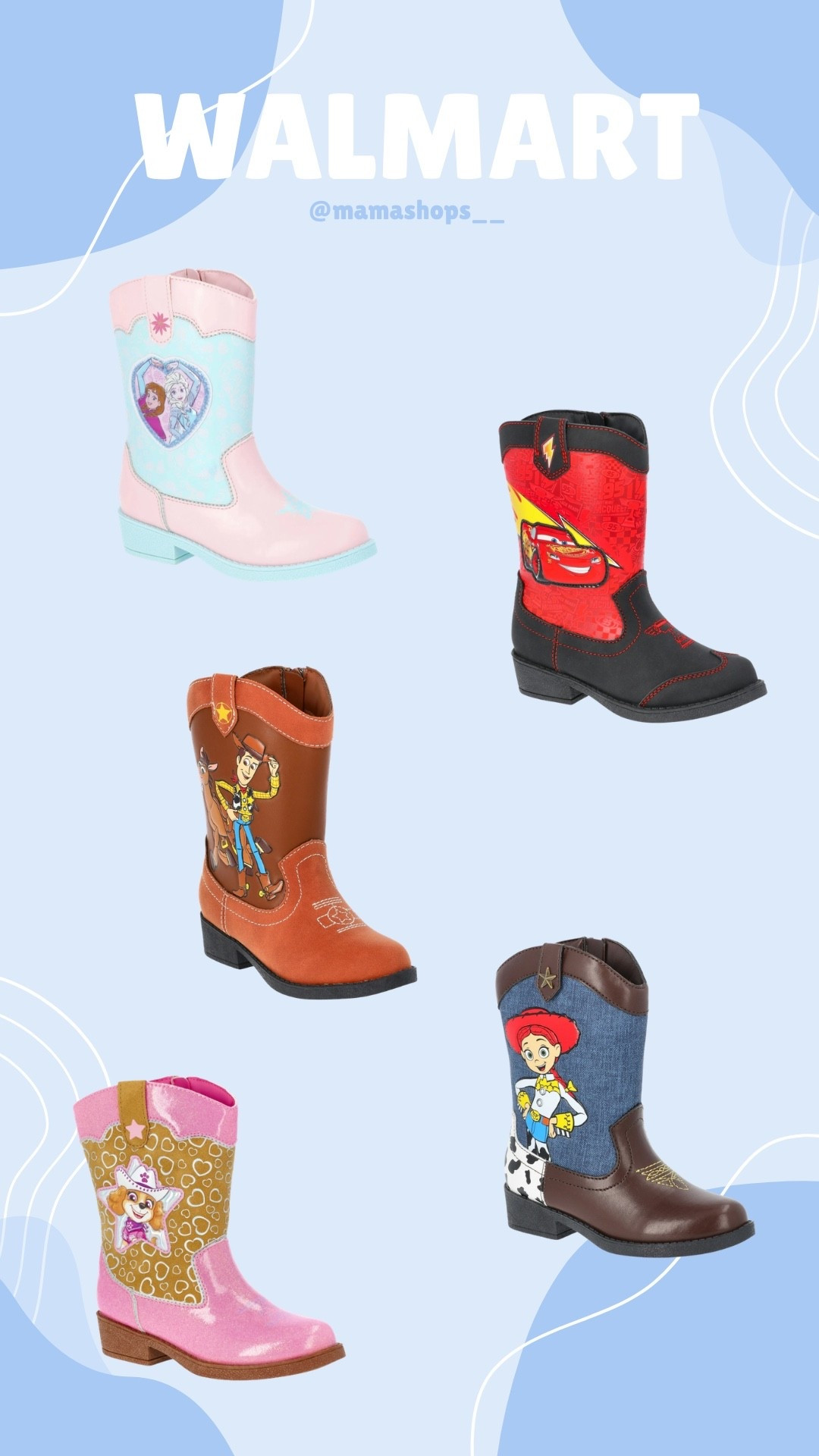 Walmart finds, check out these adorable Disney Pixar cowboy character boots for toddlers!😍🤠

Linking them here✨🔗
(Items on sale now!🚨)

#LTKKids #LTKBaby #LTKSeasonal
