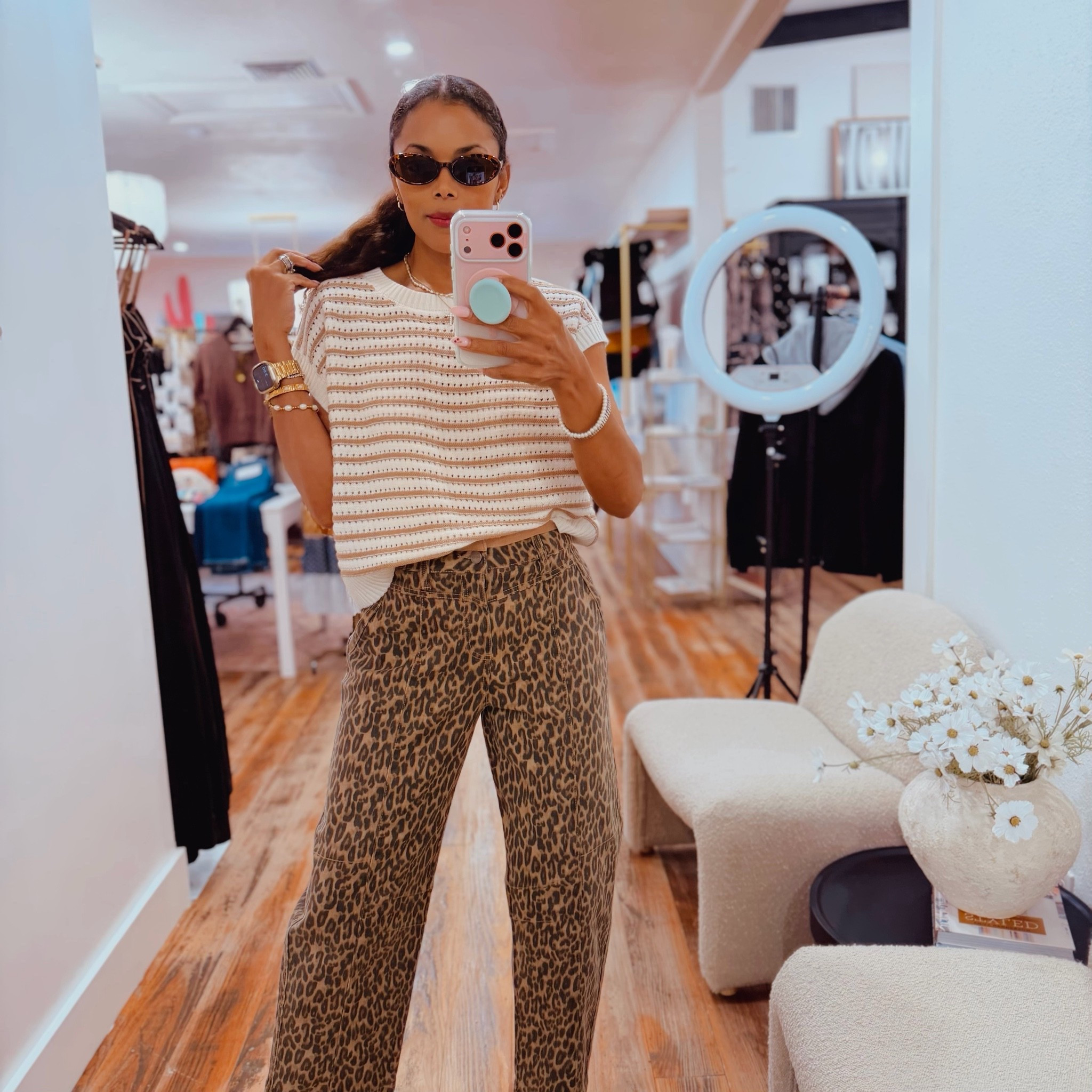 Can I get your attention pleaseeeeee!! New Leopard denim just dropped! That’s all ladies🫶 these are true to size! Like this post, comment SHOP & I'II send you the links!
I am 5’5• 130Ib • 36B • 24/25 waist. All links can be found on @shopltk app following: @nursebeautypreneur
You must be following @nursebeautypreneur on IG
to receive the DM with links
outfit, summer outfit, easy casual outfit, 40s style, 40s fashion

#LTKootd #LTKgrwm #LTKmomlife