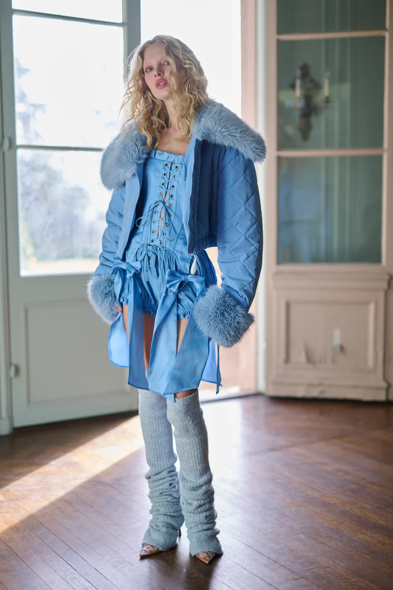 The Robin Egg Earhart Puffer | Selkie Collection