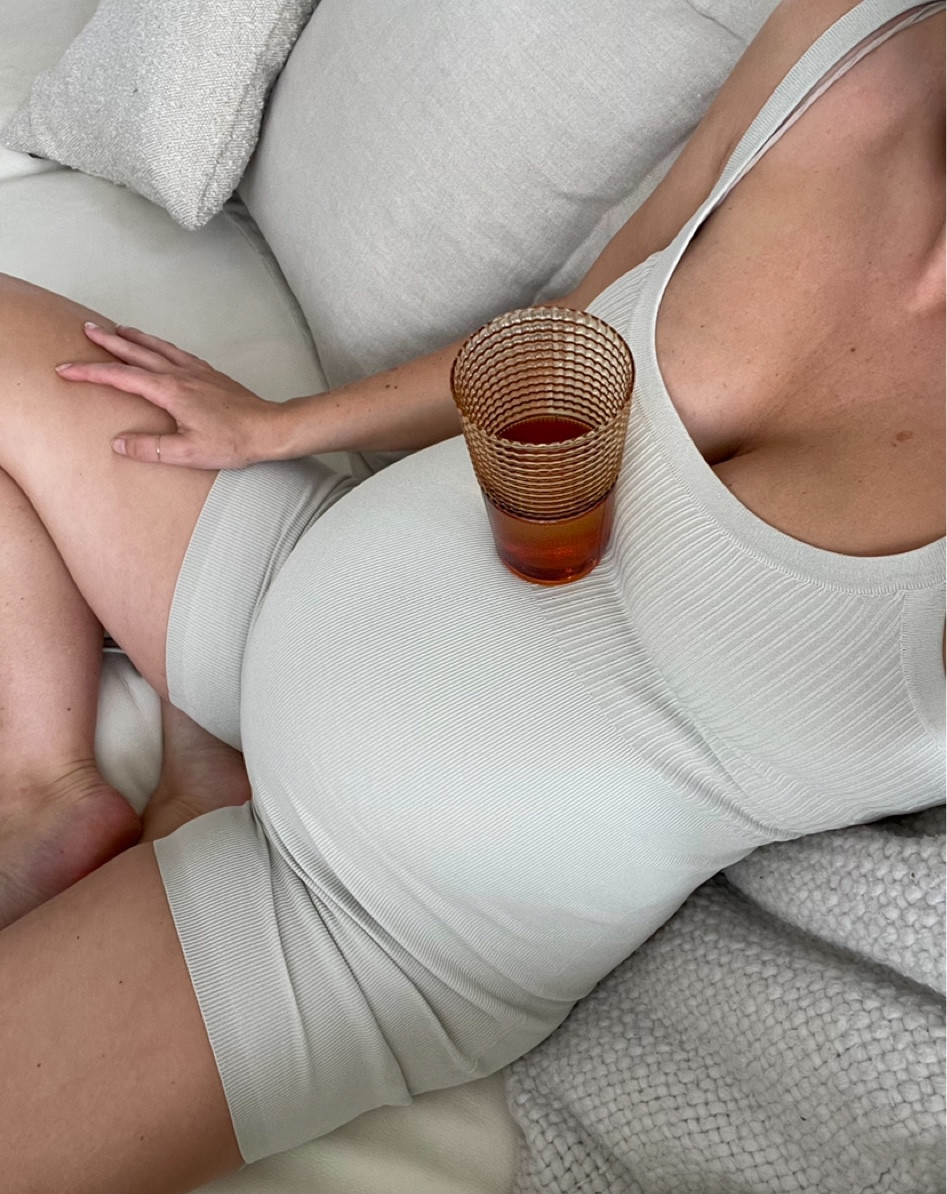 bump comfy fit 🤍 this has heaps of stretch so stay with your regular size. I’m in a medium, exact Henne onesie linked below 👍🏽

#LTKaustralia #LTKFind #LTKbump