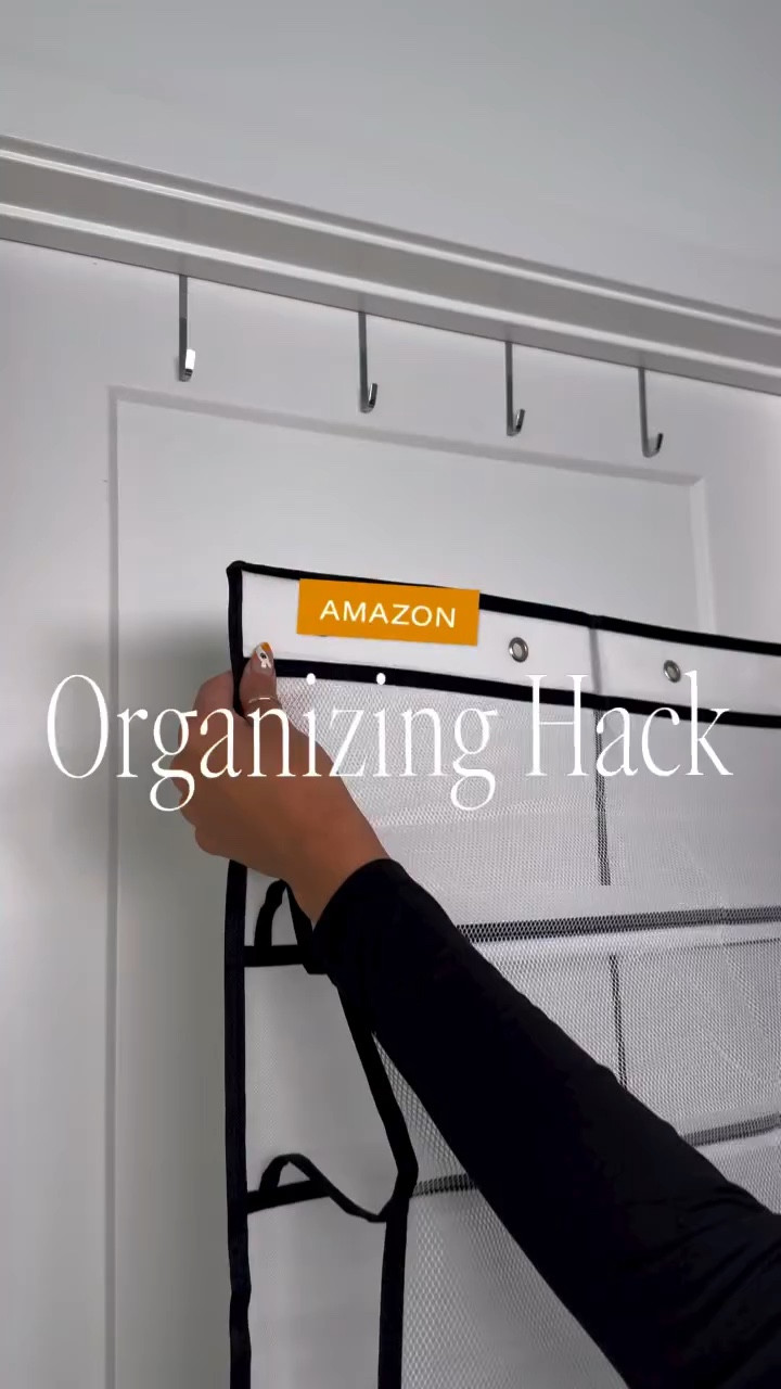 🚨🚨BACK IN STOCK! 🏃🏽‍♀️💨💨🚨🚨 
Our viral sweatshirt organizer is back in stock!

 🔗🧥🧣👖✨

Low on hanging space in your closet but LOVE a good hoodie or crewneck? Then this closet storage and organization hack is for you! 

This over the door organizer fits 24 adult size sweatshirts! (And the ones shown are all a women’s XL and fit great!) You could even use it for jeans or shoes! Would fit a ton of it were used in a kids closet too!

It’s a great way to maximize closet space! Highly recommend! ⭐️⭐️⭐️⭐️⭐️

#neatlyembellished #amazonhome #organizinghacks #organizingideas #organizingtips