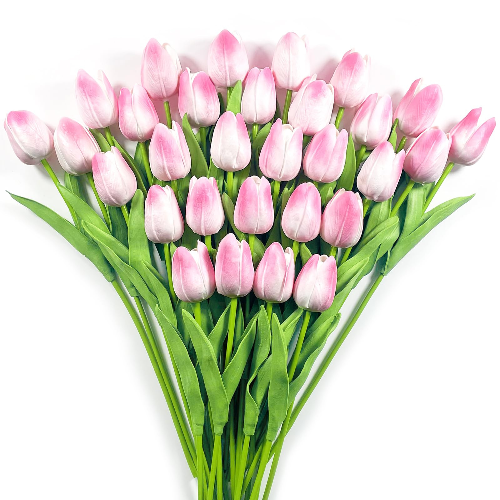 30 PCS Artificial Tulips Real Touch Tulips 35cm/13.5inch Long Stem Fake Flowers Silk Flowers for ... | Amazon (CA)