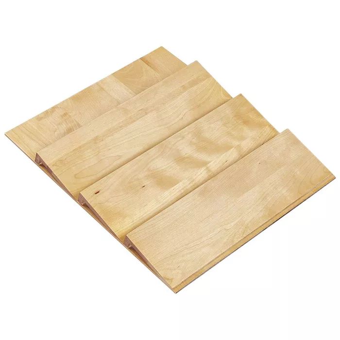 Rev-A-Shelf 4SDI-24 24-Inch Wooden Spice Drawer Storage Organizer Insert, Maple | Target