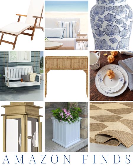 outdoor finds | outdoor style | patio furniture | porch refresh | springtime | spring refresh | home decor | home refresh | Amazon finds | Amazon home | Amazon favorites | classic home | traditional home | blue and white | furniture | spring decor | southern home | coastal home | grandmillennial home | scalloped | woven | rattan | classic style | preppy style

#LTKSpringSale #LTKhome