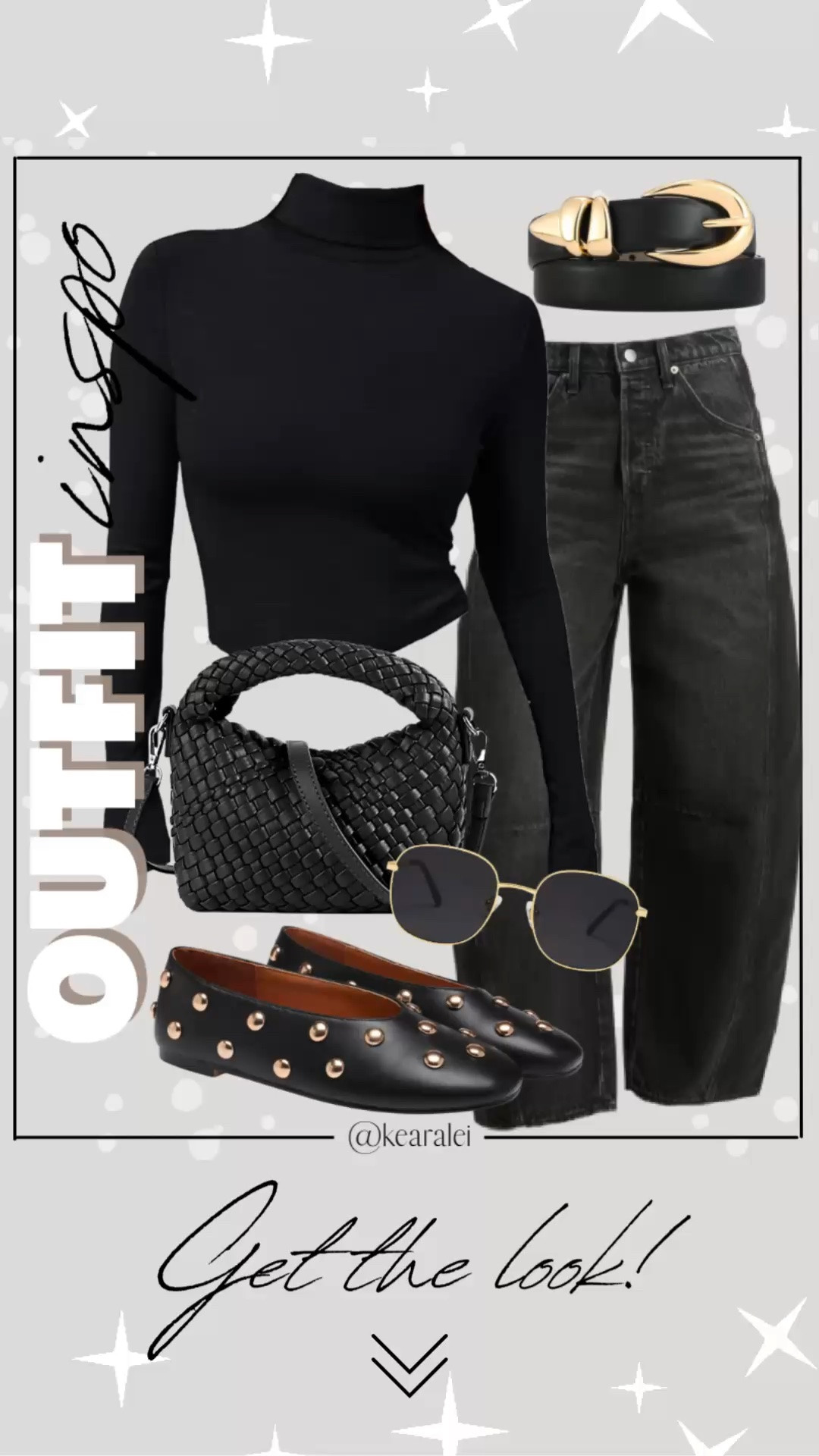Date night outfits spring outfits 2026 workwear teacher outfits business casual work wear outfits work clothes date night outfit Amazon fashion affordable outfits black turtleneck top mock neck top bodysuit with black denim barrel jeans black wide leg pants black leather flats gold studs studded shoes Madewell ballet flats shoes look for less black leather belt with gold buckle detail black braided leather purse tote bagboho outfit casual mom outfit momiform business casual teacher style mom style midsize outfit teaching workwear office work wear outfits || #freepeople #boho #amazon #walmart #target #fashion #fall #teacher
.
.
deals sales sale alert Amazon fashion, teacher outfits, business casual, casual outfits, neutrals, street style, Midi skirt, Maxi Dress, Swimsuit, Bikini, Travel, skinny Jeans, Puffer Jackets, Concert Outfits, Cocktail Dresses, Sweater dress, Sweaters, cardigans Fleece Pullovers, hoodies, button-downs, Oversized Sweatshirts, Jeans, High Waisted Leggings, dresses, joggers, fall Fashion, winter fashion, leather jacket, Sherpa jackets, Deals, shacket, Plaid Shirt Jackets, apple watch bands, lounge set, Date Night Outfits, Vacation outfits, Mom jeans, shorts, sunglasses, Disney outfits, Romper, jumpsuit, Airport outfits, biker shorts, Weekender bag, plus size fashion, Stanley cup tumbler, boots booties tall over the knee, ankle boots, Chelsea boots, combat boots, pointed toe, chunky sole, heel, high heels, mules, clogs, sneakers, slip on shoes, Nike, adidas, vans, dr. marten’s, ugg slippers, golden goose, sandals, high heels, loafers, Birkenstocks, Steve Madden Target, Abercrombie and fitch, Nordstrom

#LTKootd #LTKWorkwear #LTKSeasonal