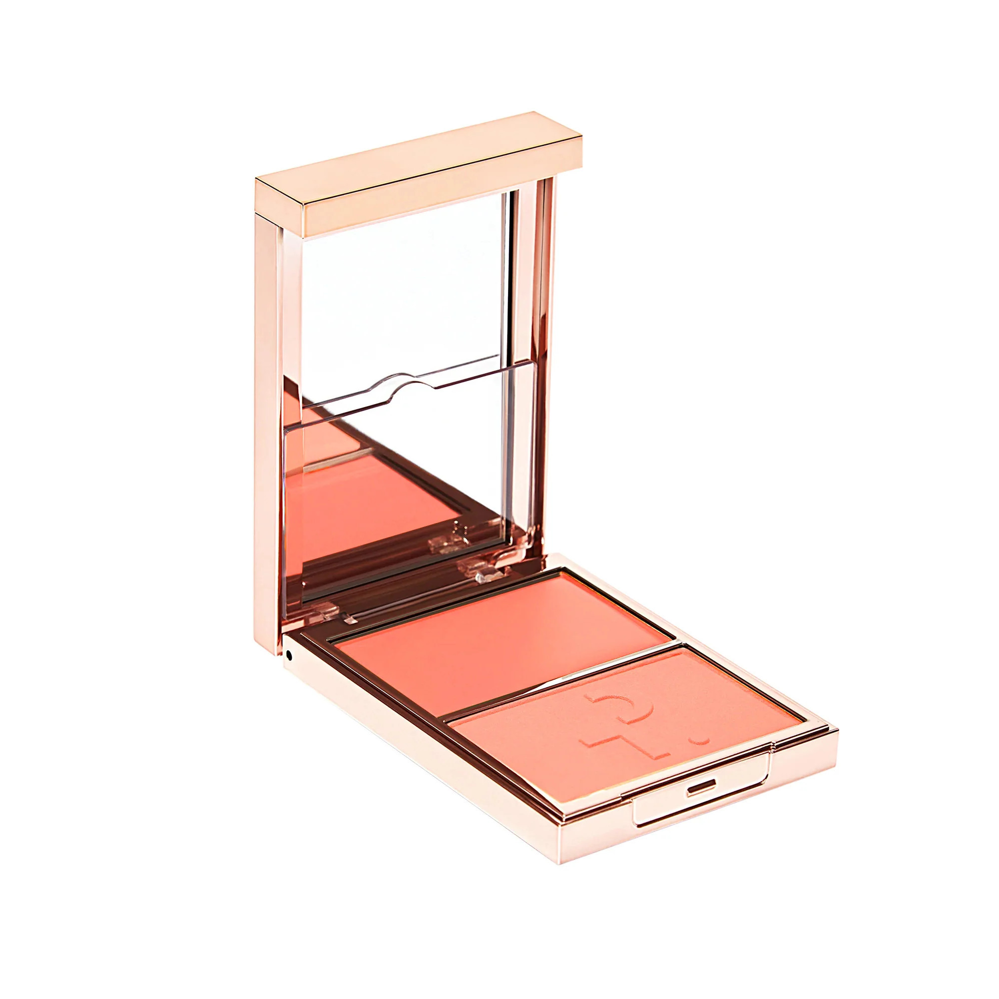 Major Headlines Double-Take Crème & Powder Blush Duo - She's The Moment (Golden Peach) | Patrick Ta Beauty