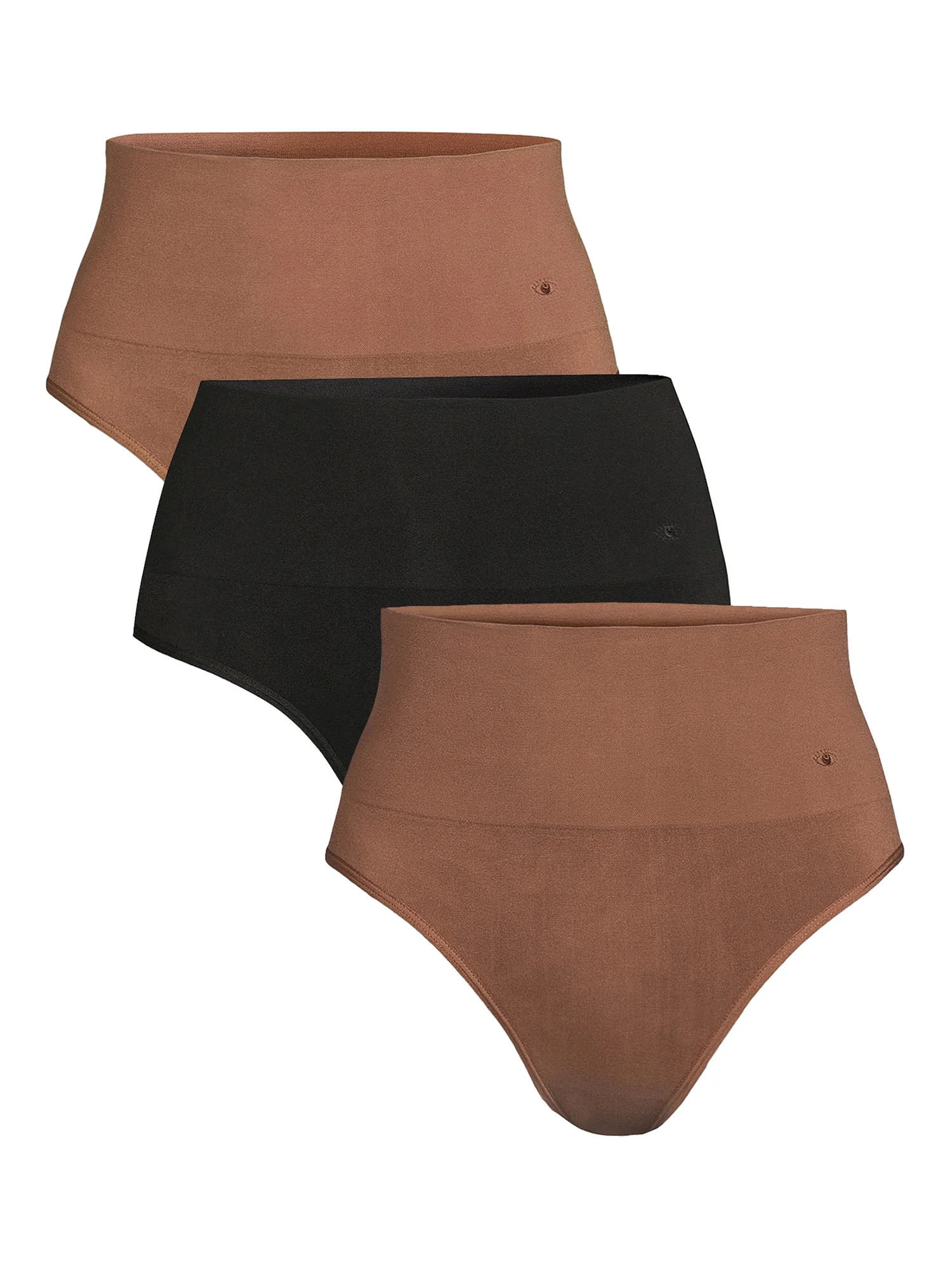 Sofia Intimates by Sofia Vergara Women's Seamless Thong Panties, 3-Pack - Walmart.com | Walmart (US)