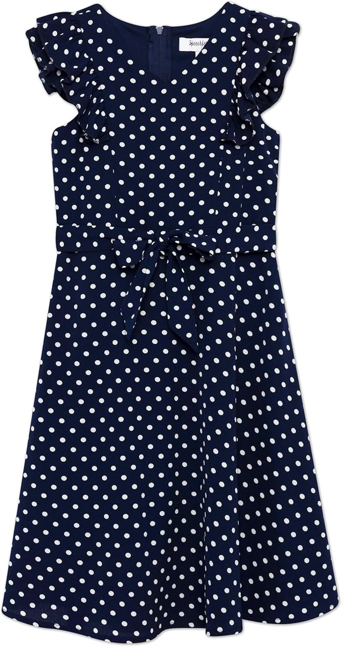 Speechless Girls' Polka Dot Crepe Dress | Amazon (US)
