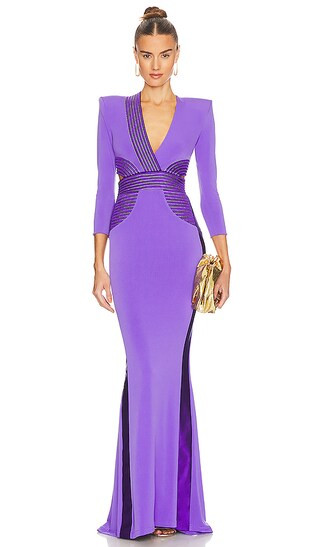 Go Your Own Way Gown in Violet | Revolve Clothing (Global)