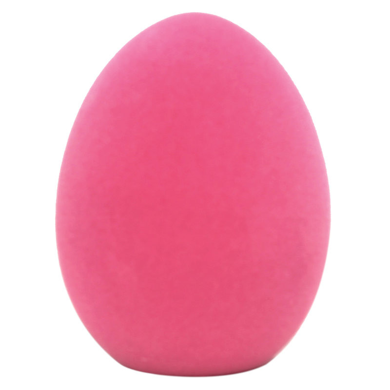 Bunny Brights Pink Flocked Easter Egg, 12" | At Home