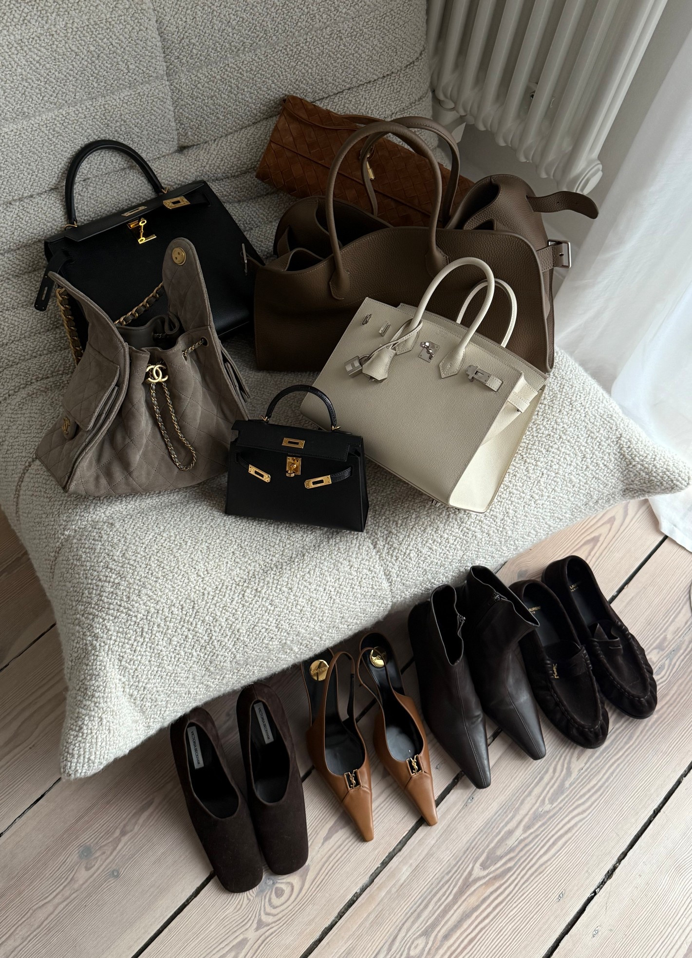 Current fave bags & shoes 🤍