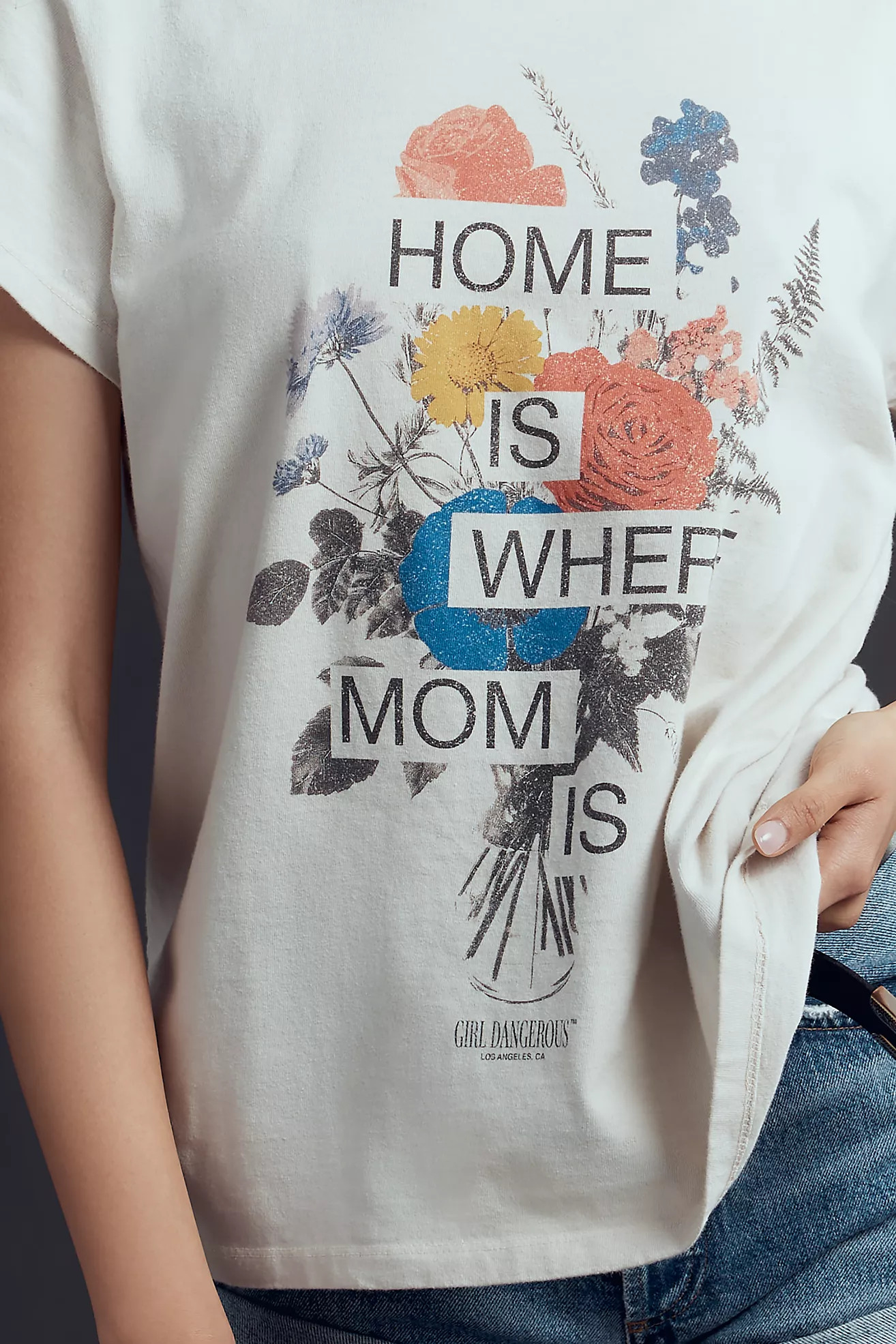 Girl Dangerous Home Is Where Mom Is Tee | Anthropologie (US)