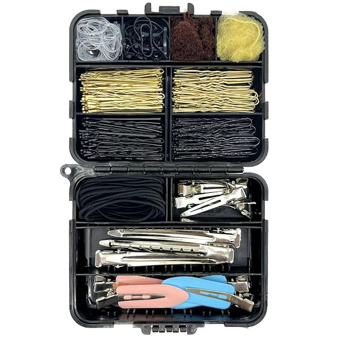 Hair Pins Kit,B1jounie YA Dance Stuff Cosmetology Kit Bobby Pins for Women Girls 160Pcs Hair Acce... | Amazon (US)