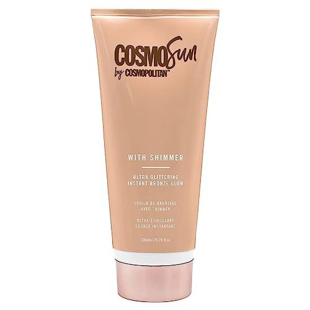 CosmoSun Sun Lotion with Shimmer Ultra Glittering and Instant Bronze 6.76 oz. | Walmart (US)