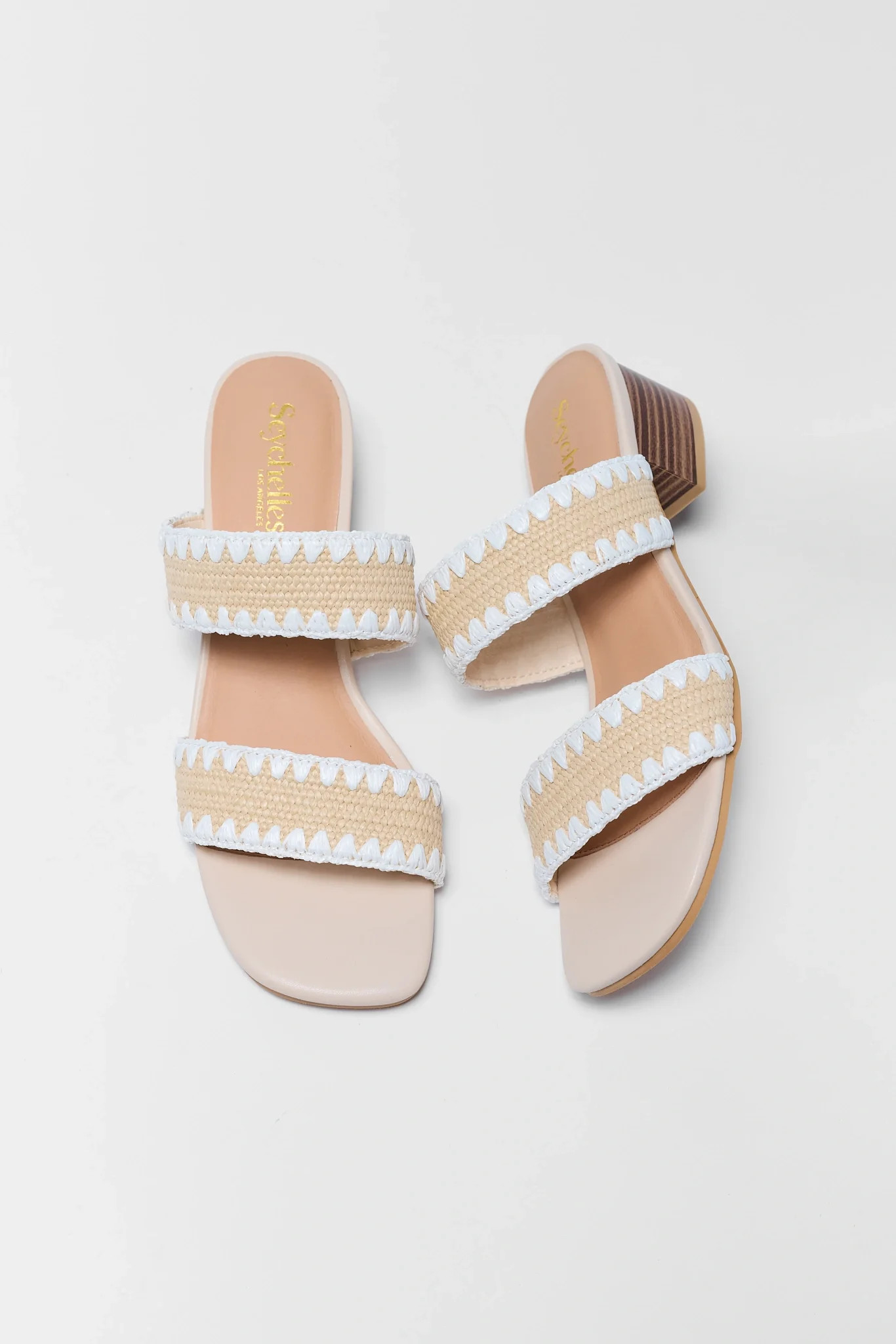 Maui Tan Raffia Heels by Seychelles | Avara