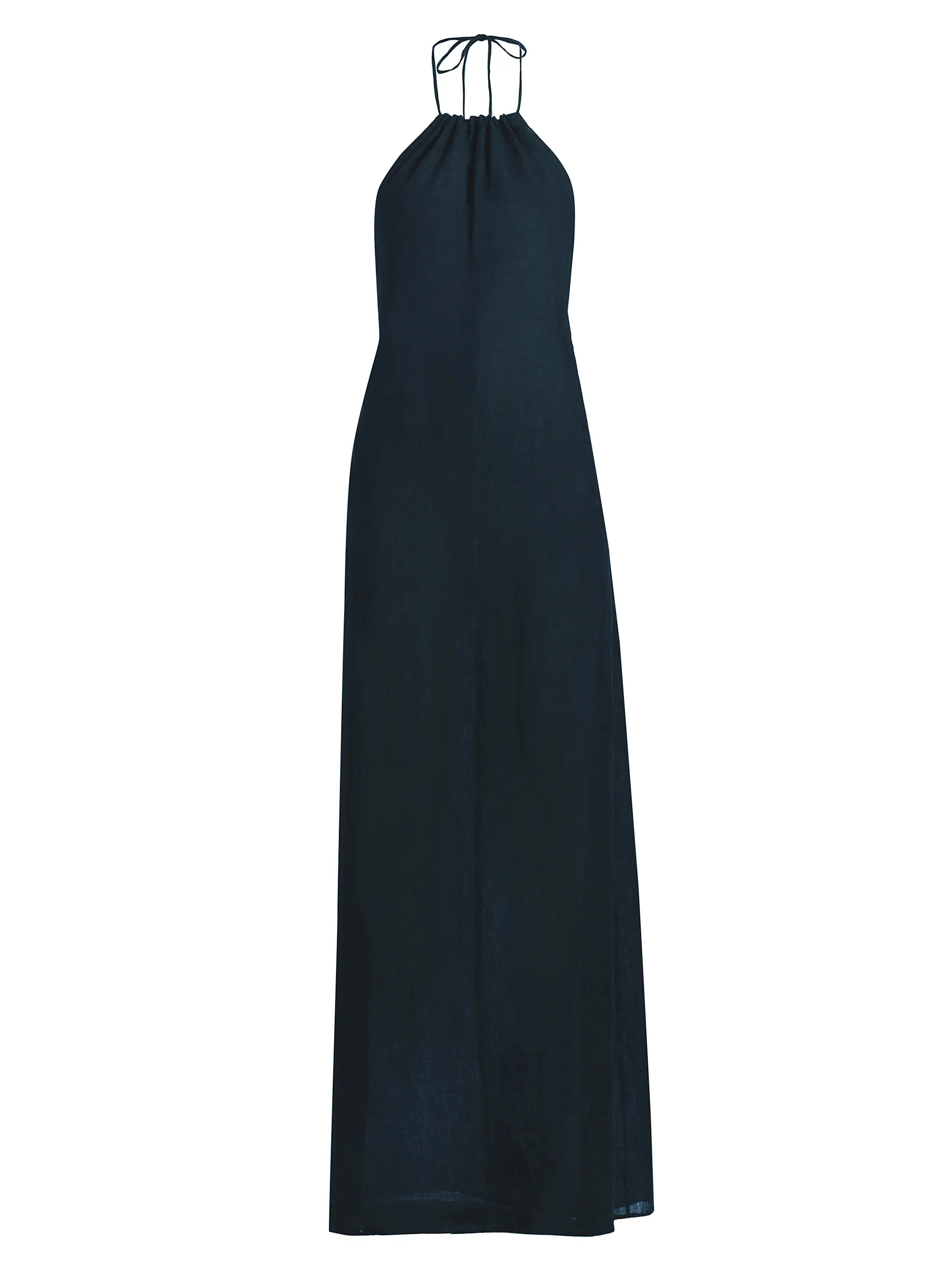 Lelia Linen Halterneck Maxi Dress | Saks Fifth Avenue