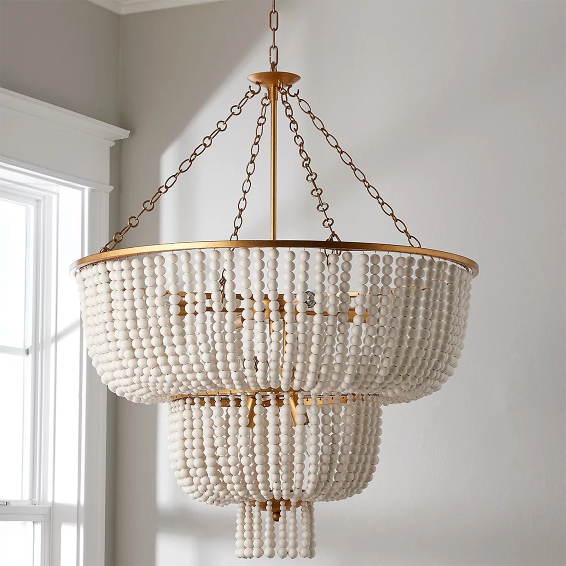 Beaded Kona Tiered Chandelier | Shades of Light