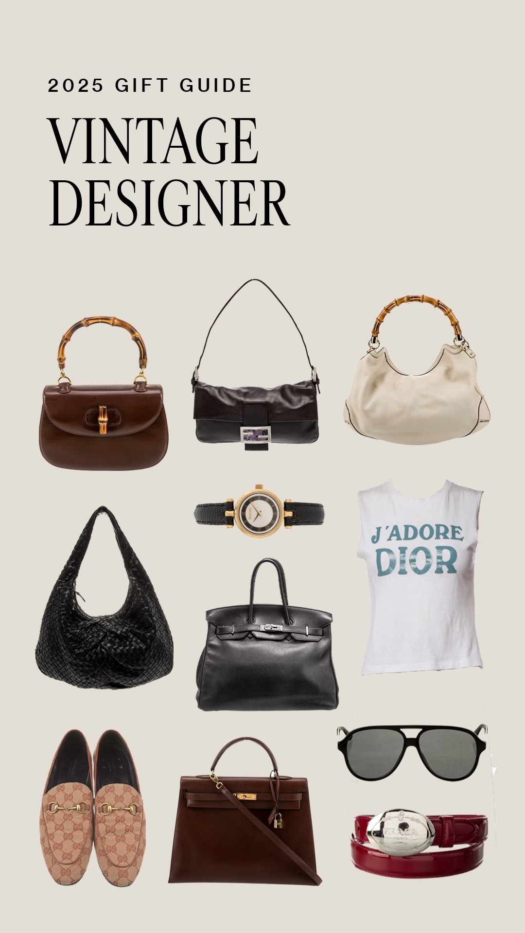 My vintage designer 2025 gift guide 🖤

Gift guide, holiday gift guide, easy gift guide, gifting ideas, gift guide ideas

#LTKGiftGuide #LTKHoliday