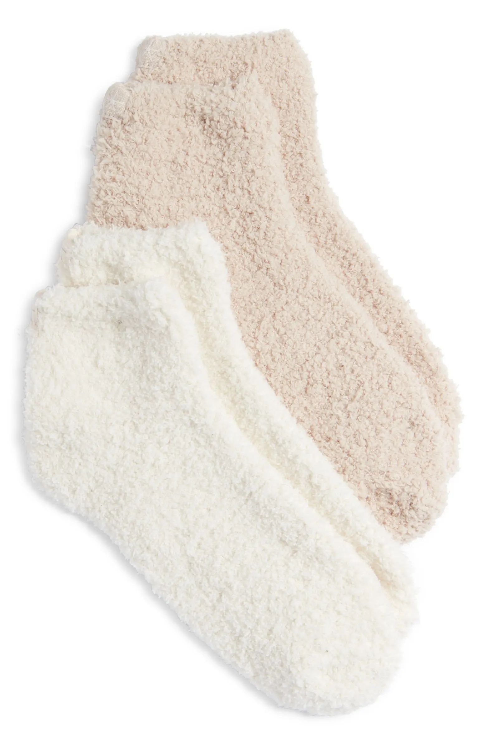 Barefoot Dreams® CozyChic™ Assorted 2-Pack Crew Socks | Nordstrom | Nordstrom
