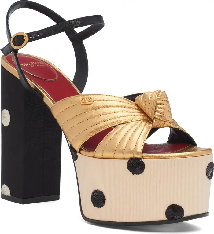 Valentino Garavani Crasher Platform Sandal (Women) | Nordstrom | Nordstrom