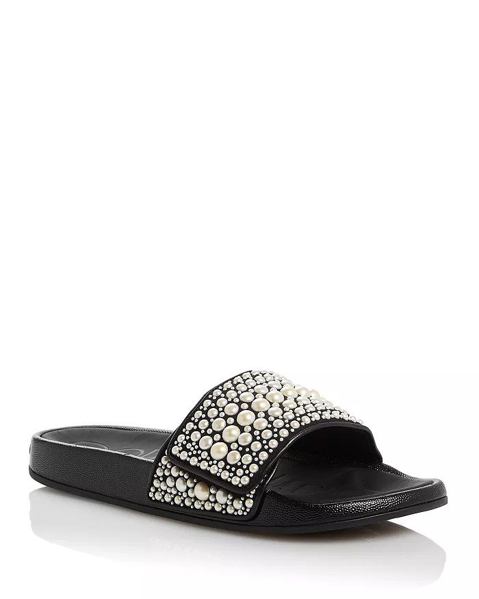Women's Fitz Embellished Slide Sandals | Bloomingdale's (US)
