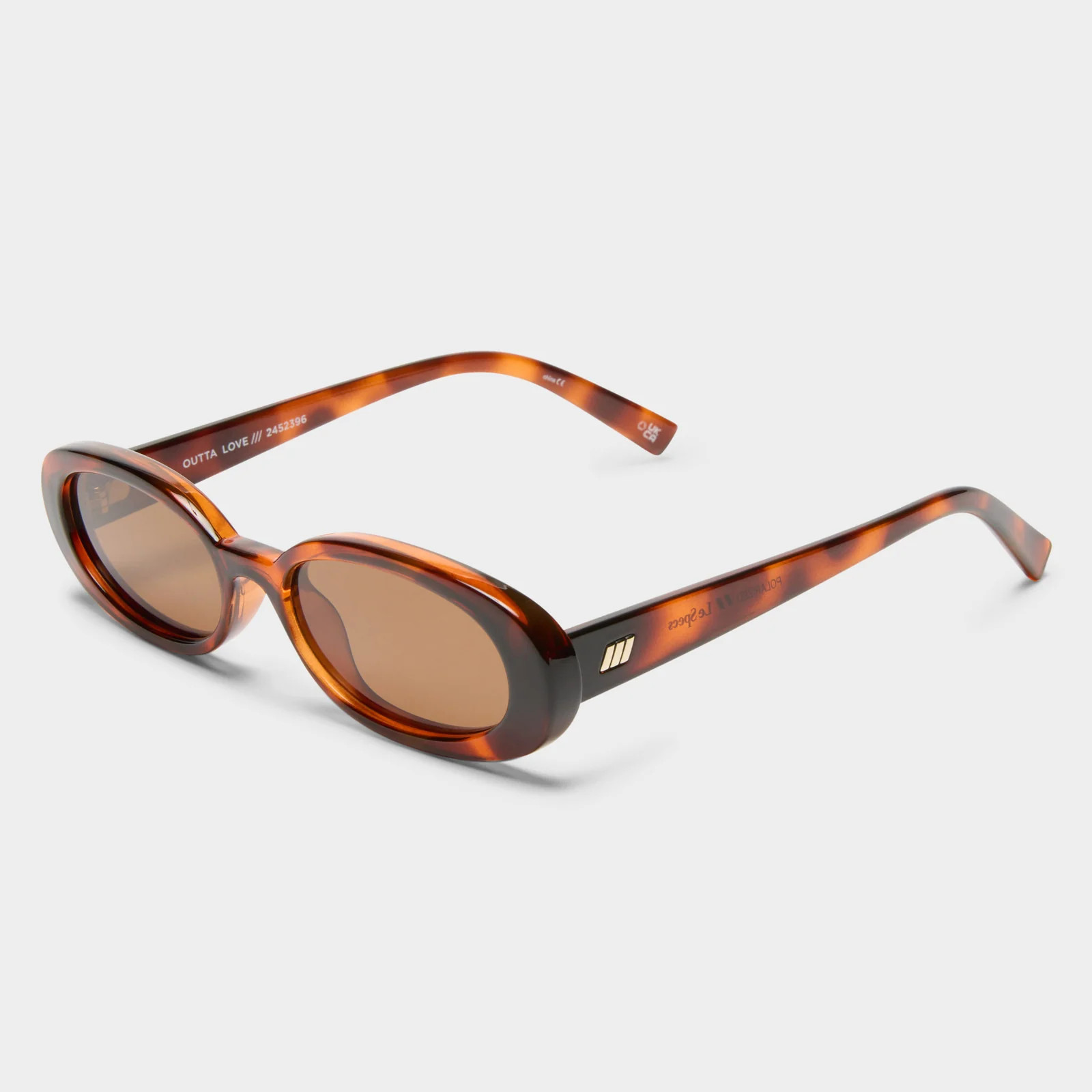 OUTTA LOVE | TOFFEE TORT LIGHT BROWN MONO POLARISED | Le Specs UK
