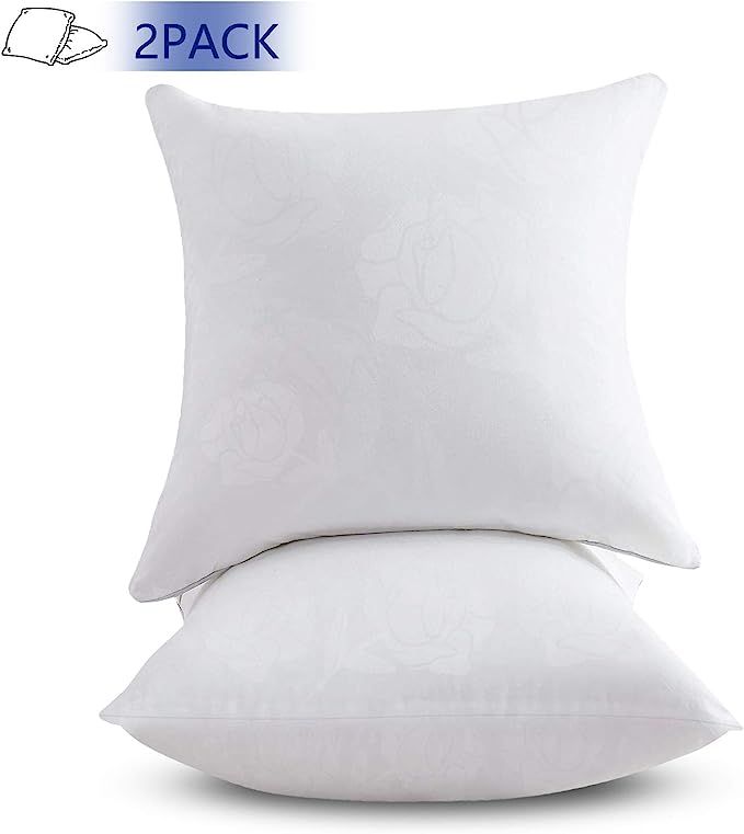 Emolli Throw Pillow Inserts Set of 2, Throw Pillow Inserts Premium Stuffer Down Alternative,Super... | Amazon (US)