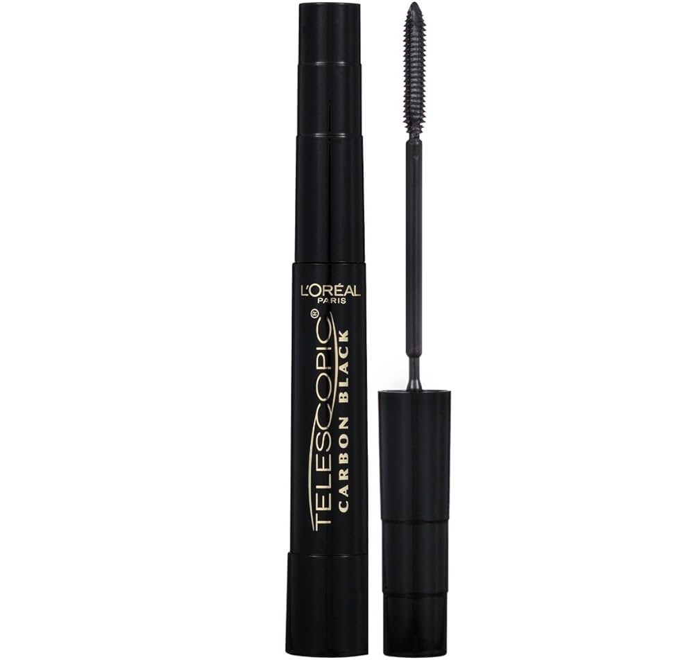 L'OrÃƒal Paris Makeup Telescopic Original Lengthening Mascara, Carbon Black, 0.27 Fl Oz (Pack o... | Amazon (US)
