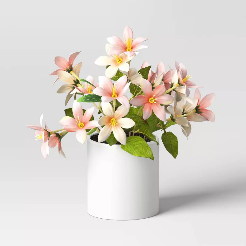 Artificial Flower Plant Pink - Threshold™ | Target