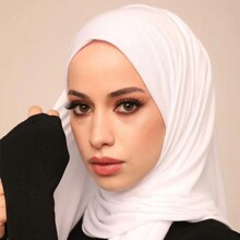 Pezzo Foulard Hijab In Tessuto Traspirante Da Donna Comodo Da Indossare E Pronto Alluso | SHEIN