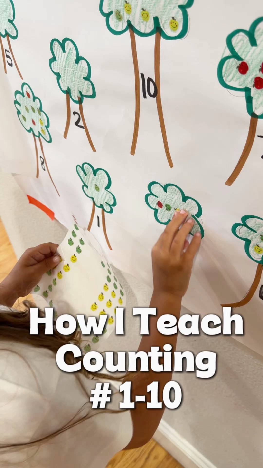 🍎 Comment APPLE and I’ll send you the link for everything I used for this activity!

Such a simple way to make counting hands-on and fun! I drew 10 apple trees, added a number to each one, and had her add the matching number of apples. 🍎🌳

✨ Practices counting 1–10
🔢 Builds number recognition
🍎 Works on one-to-one correspondence
✋ Plus a little fine motor practice!

Simple setup + lots of learning! 🤍

#LTKmomlife #LTKKids #LTKBaby