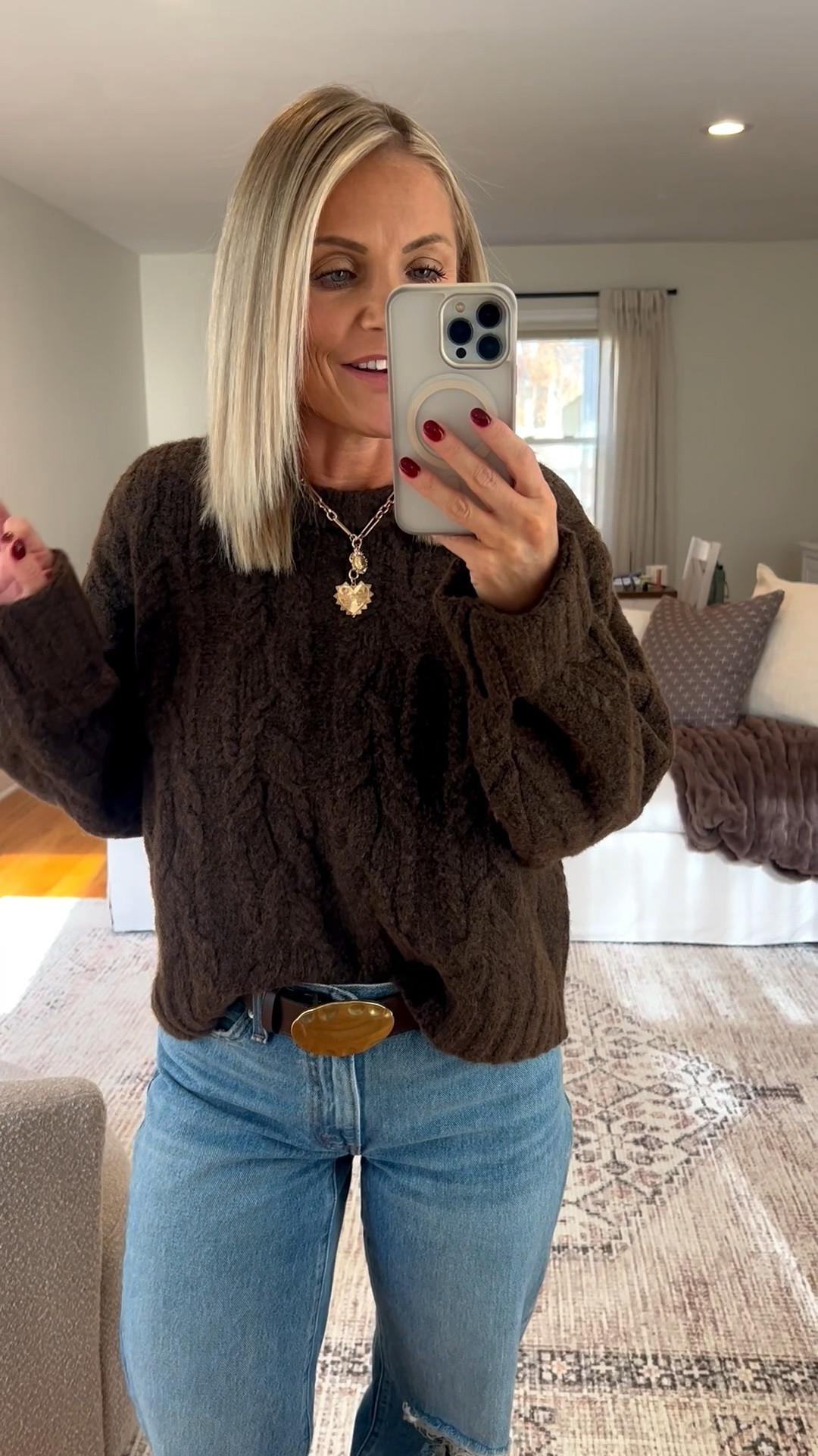 Target new fall sweaters🍁 the quality on all of these is so good!! They are so incredibly soft and not itchy at all! Will be perfect for casual fall outfits, Thanksgiving or for the holidays! 

Fall outfits, fall style inspo, Thanksgiving outfits, Thanksgiving style, petite fashion, midsize fashion, fall outfit ideas

#LTKMidsize #LTKFindsUnder50 #LTKSeasonal
