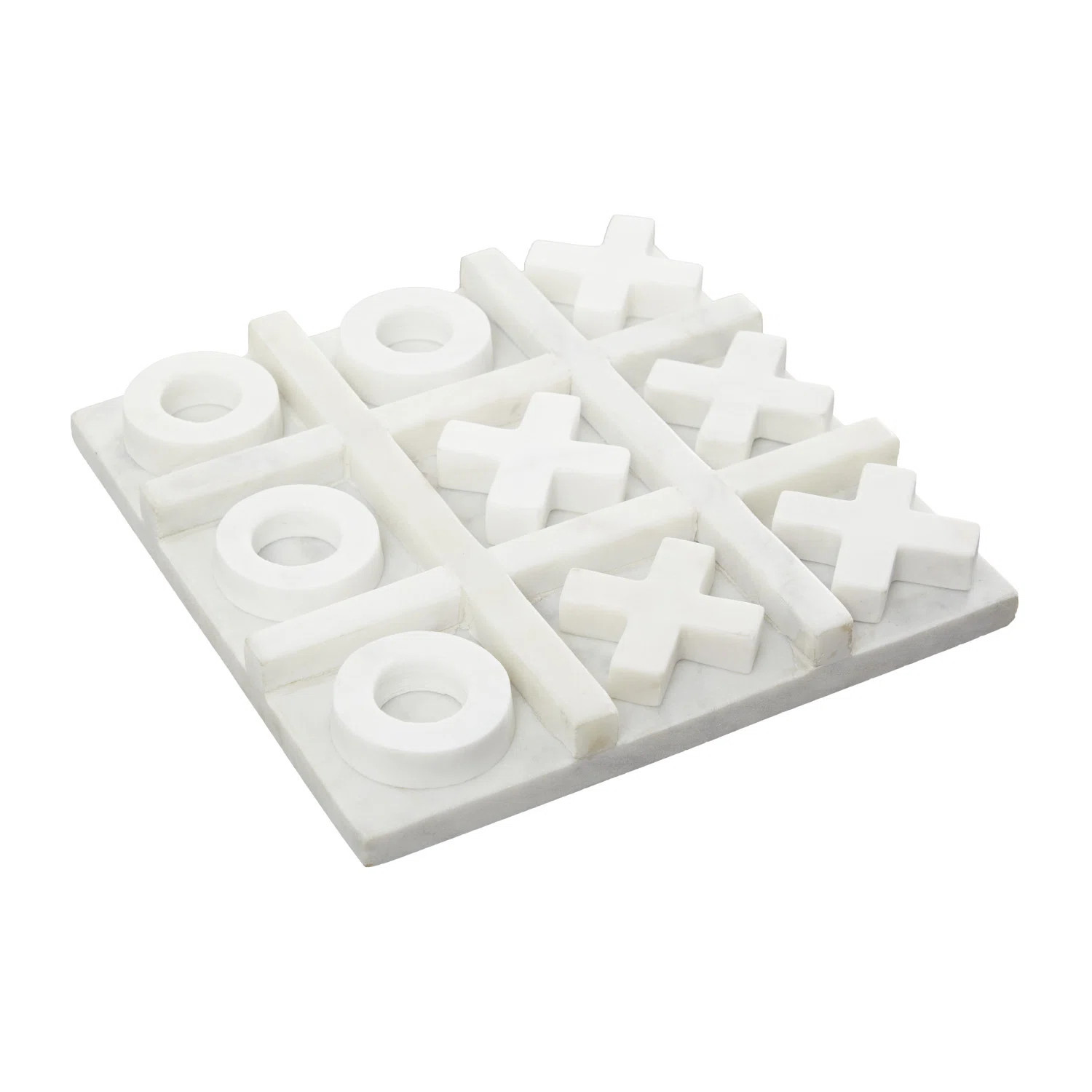 Marble Tic Tac Toe Decor Game Set | Wayfair North America