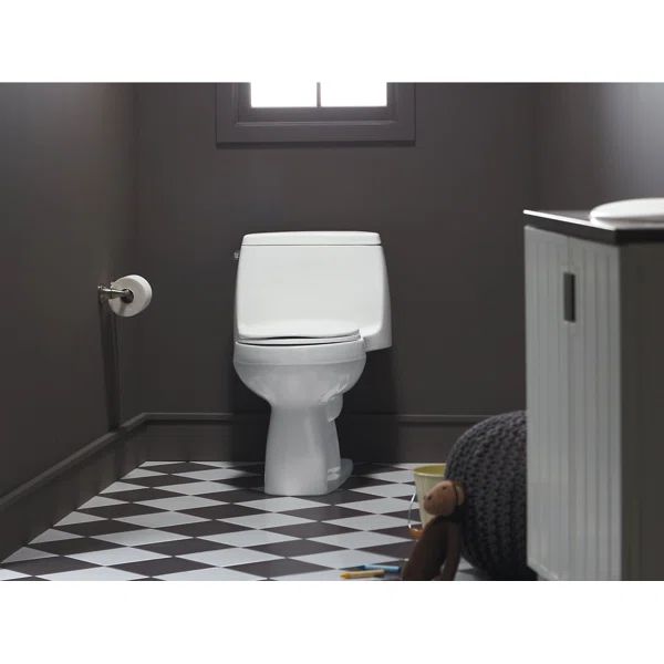 Santa Rosa™ 1.6 GPF Elongated One-Piece toilet (Seat Included) | Wayfair North America