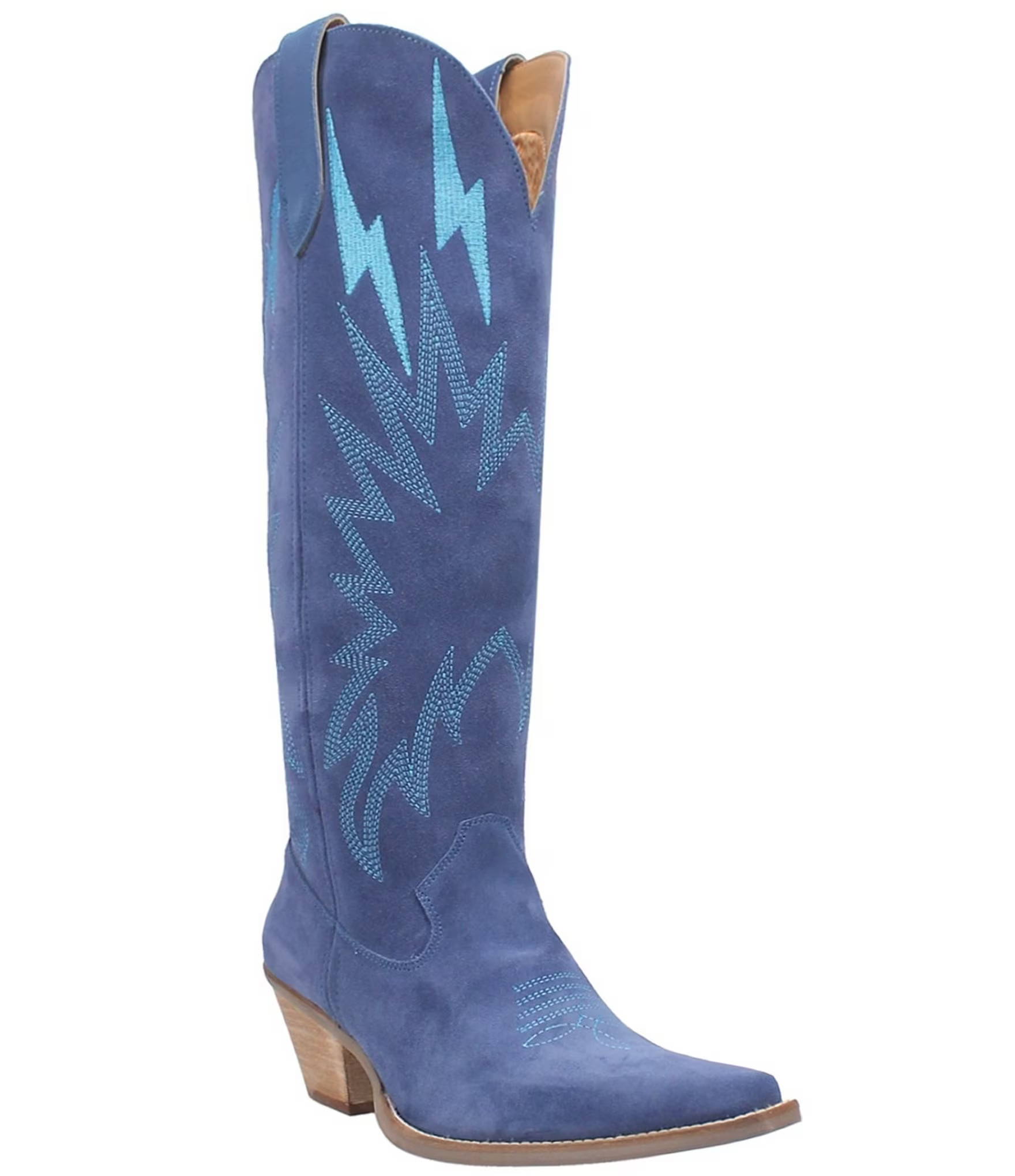 Thunder Road Suede Tall Western Boots | Dillard's