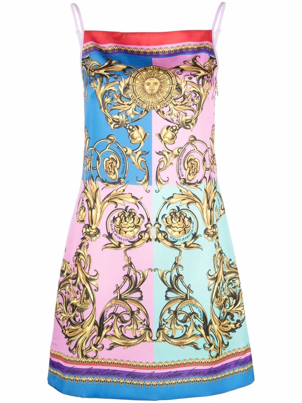 Regalia Baroque colour-block dress | Farfetch (US)