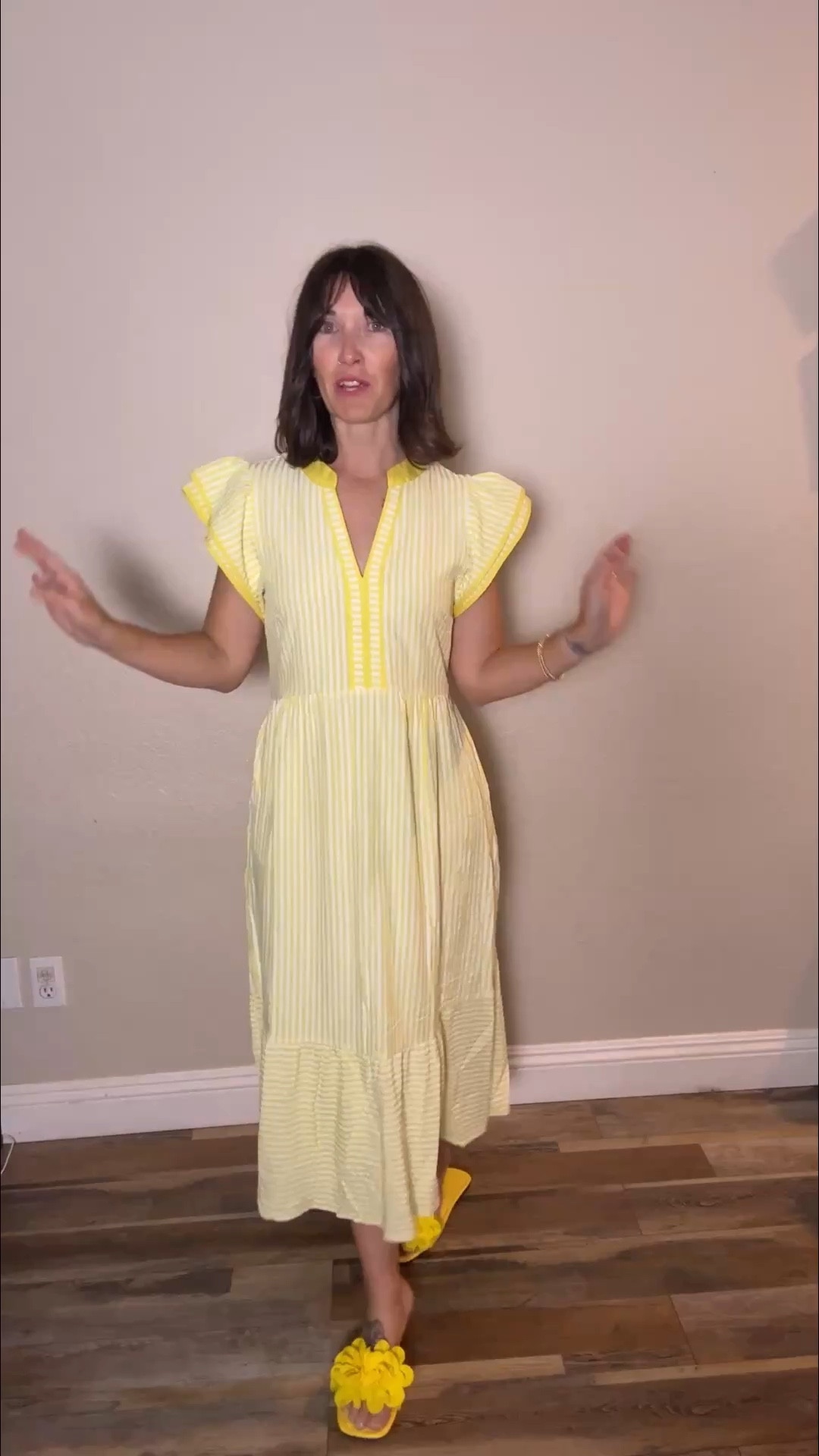 Perfect spring/summer dress 💛🌼
Lightweight, flowy, and so flattering—plus it doubles as the perfect Easter dress 🐣✨

#springdress #easteroutfit #easterdress #springstyle #summerdress #ootdinspo #momstyle #casualchic #everydaystyle #affordablefashion #ltkstyle #ltkfinds #amazonfashion #brunchoutfit #springoutfitinspo

#LTKgrwm #LTKootd #LTKPetite
