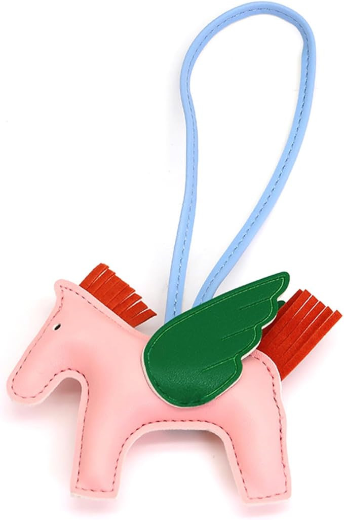 Vegan Leather Bag Charms Purse Charms for Handbags Preppy Stuff Designer Cute Keychains for Women... | Amazon (US)