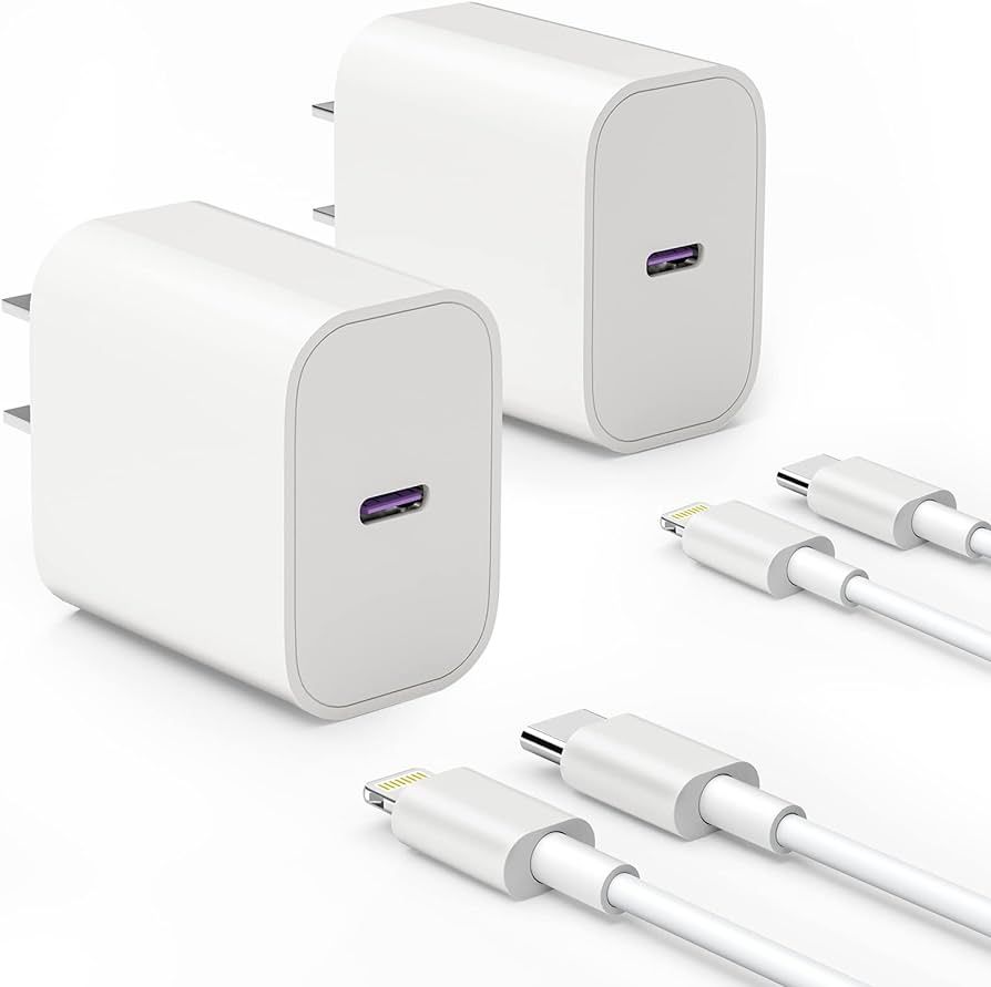 iPhone Fast Charger [Apple MFi Certified] 20W PD USB C Wall Charger Block with 6FT USB C to Light... | Amazon (CA)