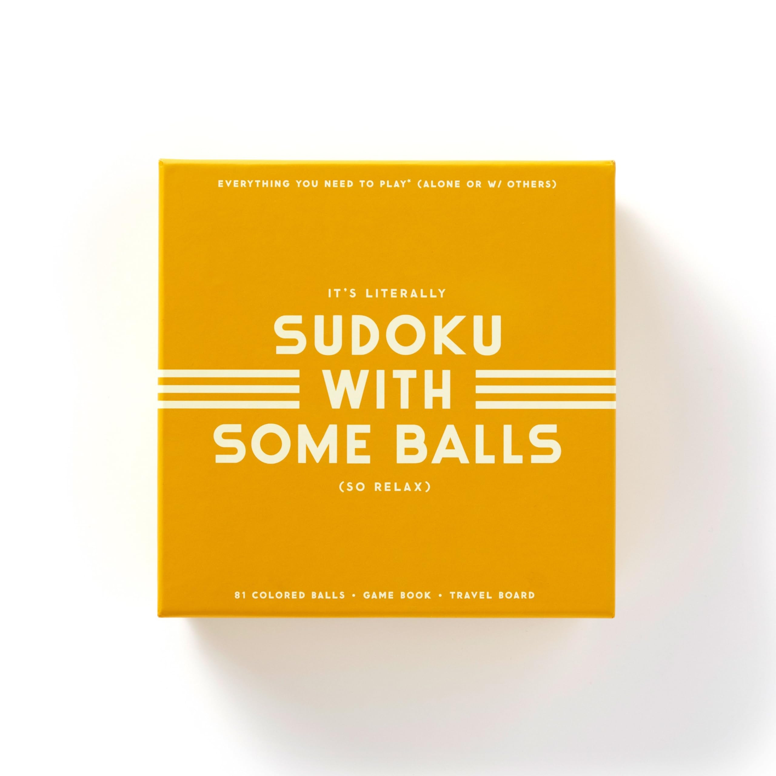 Brass Monkey Sudoku with Some Balls Sudoku Game Set from Sudoku with a Twist, Perfect for Traveli... | Amazon (US)