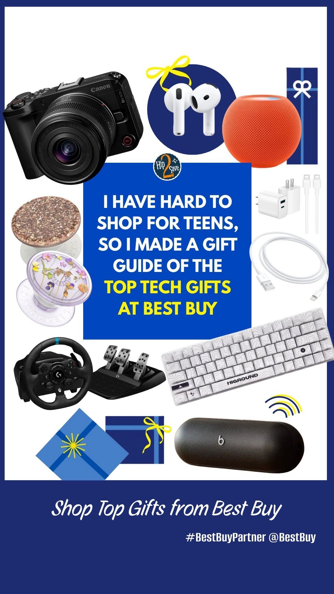 #BestBuyPartner Why are teens always the hardest to shop for?! 🎁 Stef rounded up her favorite top tech gift ideas from @BestBuy to make it so much easier this year, from Canon cameras to keyboards, portable speakers, and more! 🎥✨

Whether they’re into content creation, gaming, or capturing everyday memories, these finds are total wins.

🎁 Shop the top gifts from Best Buy and start checking those tricky teens off your list early!

#LTKSaleAlert #LTKSeasonal #LTKGiftGuide