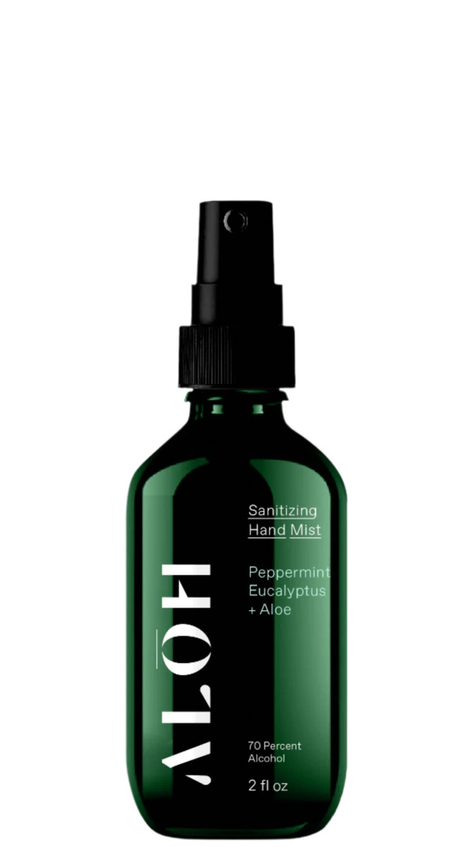 Sanitizing Hand Mist Peppermint Eucalyptus + Aloe | ALŌH