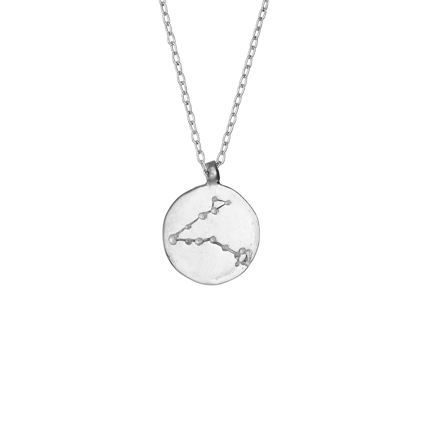 Chupi - Pisces We Are All Made Of Stars Star Sign Necklace in Silver | Wolf & Badger (US)